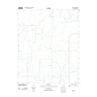 2012 Map of Parker, 2012 Print
