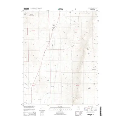 2014 Map of Parker Knoll, 2014 Print