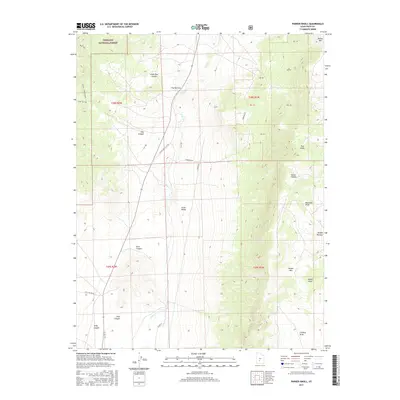 2017 Map of Parker Knoll, 2017 Print