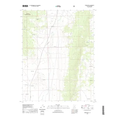 2020 Map of Parker Knoll, 2020 Print