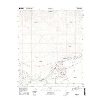 2014 Map of Parker, 2014 Print