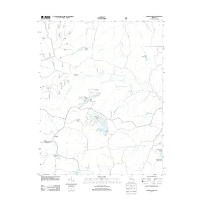 2011 Map of Parker Lake, 2011 Print