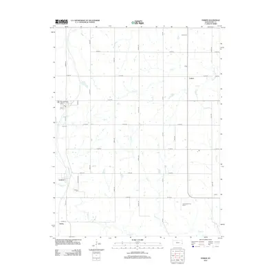 2012 Map of Parker, 2012 Print