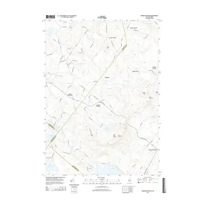 2015 Map of Parker Mountain, 2015 Print
