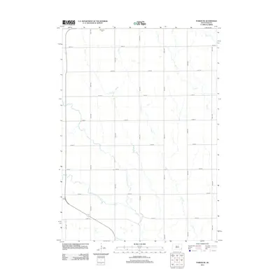 2012 Map of Parker NE, 2012 Print