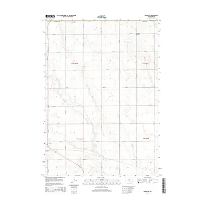 2015 Map of Parker NE, 2015 Print