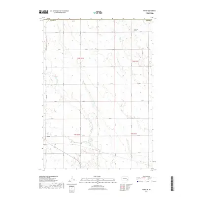 2017 Map of Parker NE, 2017 Print