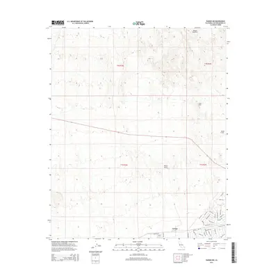 2015 Map of Parker NW, 2015 Print