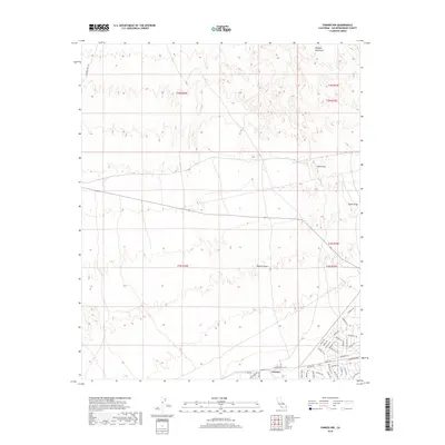 2018 Map of Parker NW, 2018 Print