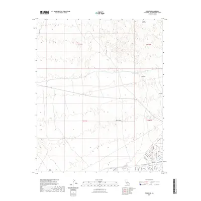 2021 Map of Parker NW, 2021 Print