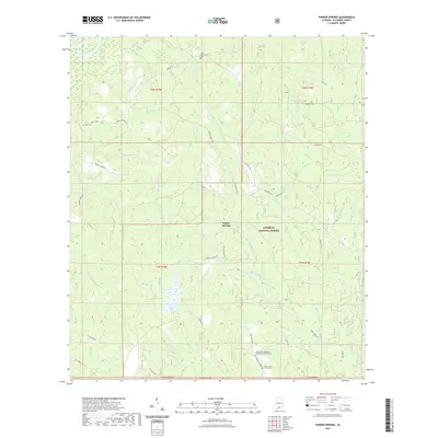 2021 Map of Parker Springs, 2021 Print