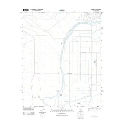 2012 Map of Parker SW, 2012 Print
