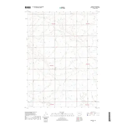 2017 Map of Parker SW, 2017 Print
