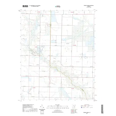 2020 Map of Parkers Corner, 2020 Print