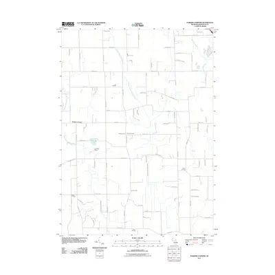 2011 Map of Parkers Corners, 2011 Print