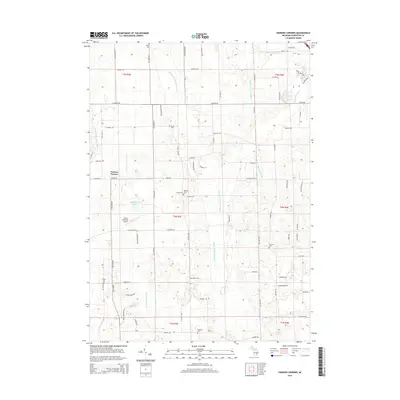 2014 Map of Parkers Corners, 2014 Print