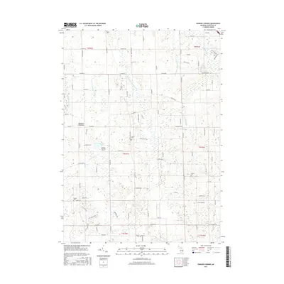 2017 Map of Parkers Corners, 2017 Print