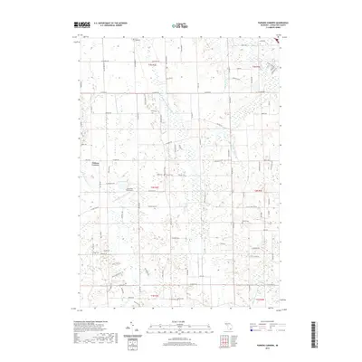 2019 Map of Parkers Corners, 2019 Print