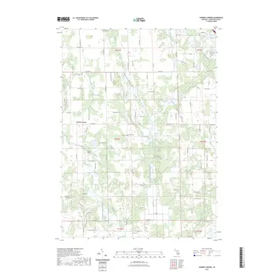 2023 Map of Parkers Corners, 2023 Print