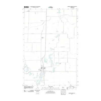 2010 Map of Parkers Prairie, 2010 Print