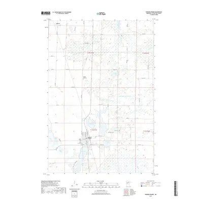 2019 Map of Parkers Prairie, 2019 Print