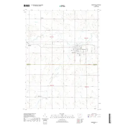 2018 Map of Parkersburg, 2018 Print