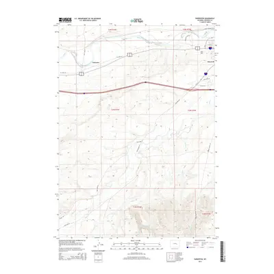 2015 Map of Parkerton, 2015 Print