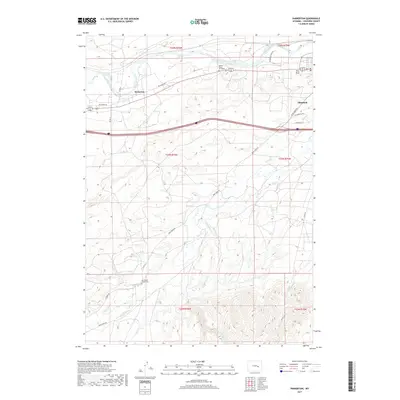 2017 Map of Parkerton, 2017 Print