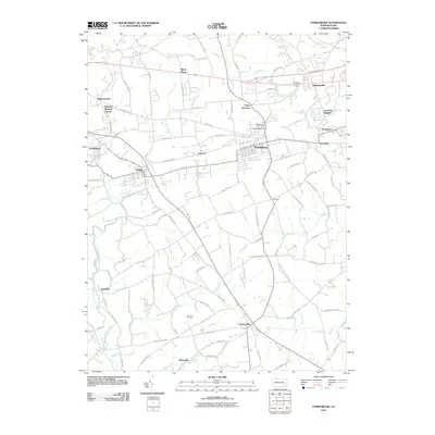 2010 Map of Parkesburg, 2010 Print