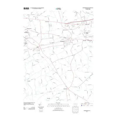 2013 Map of Parkesburg, 2013 Print