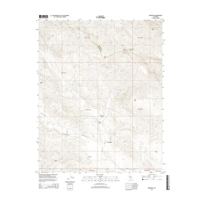 2015 Map of Parkfield, 2015 Print