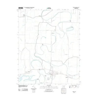 2011 Map of Parkin, 2011 Print