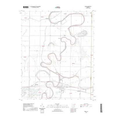 2020 Map of Parkin, 2020 Print