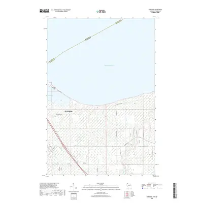 2018 Map of Parkland, 2018 Print