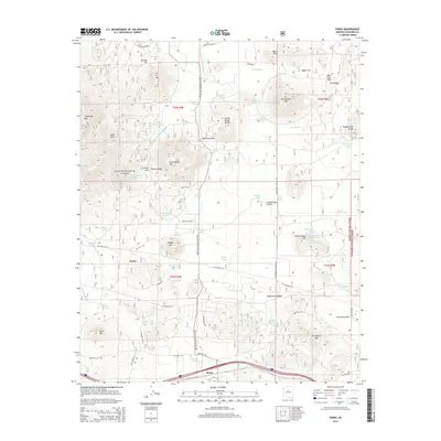 2014 Map of Parks, 2014 Print