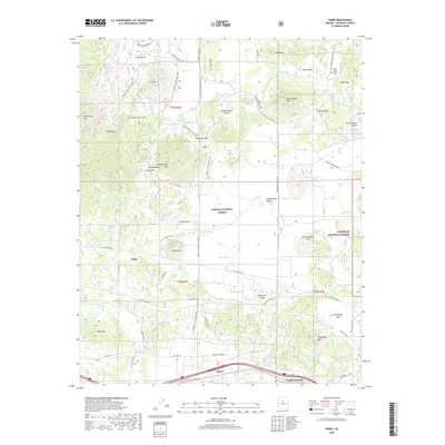 2018 Map of Parks, 2018 Print