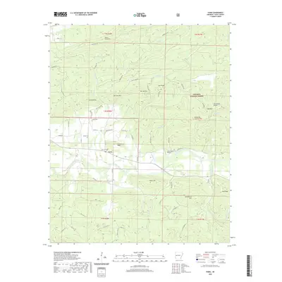 2020 Map of Parks, 2020 Print