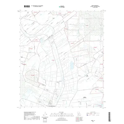 2018 Map of Parks, 2018 Print