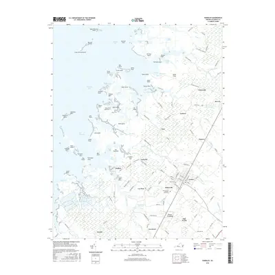 2016 Map of Parksley, 2016 Print
