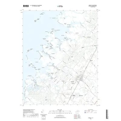 2019 Map of Parksley, 2019 Print