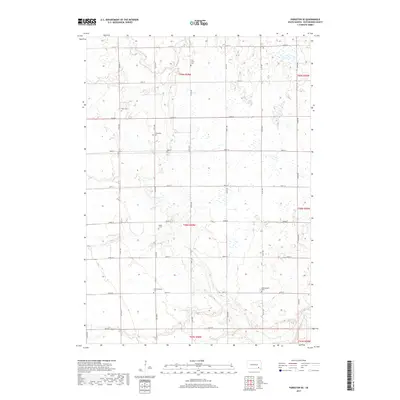 2017 Map of Parkston SE, 2017 Print