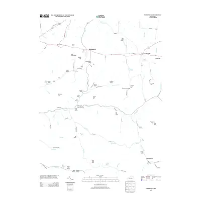2013 Map of Parksville, 2013 Print