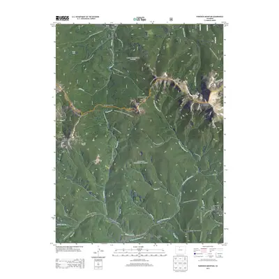 2013 Map of Parkview Mountain, 2013 Print
