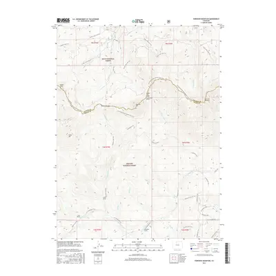2016 Map of Parkview Mountain, 2016 Print