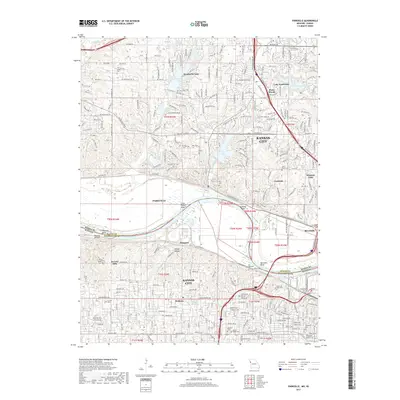2017 Map of Parkville, 2017 Print