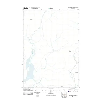 2011 Map of Parmachenee Lake, 2011 Print