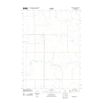 2012 Map of Parmelee NE, 2012 Print