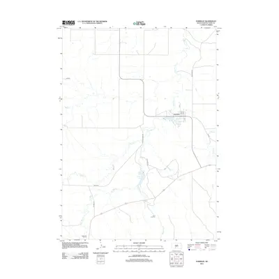 2012 Map of Parmelee, 2012 Print