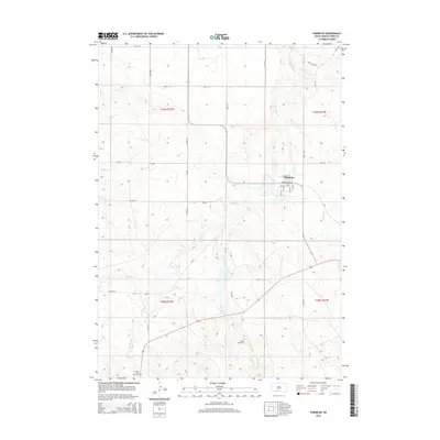 2015 Map of Parmelee, 2015 Print