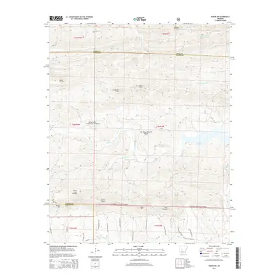 2014 Map of Paron SW, 2014 Print